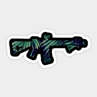 Jungle AR15 Sticker